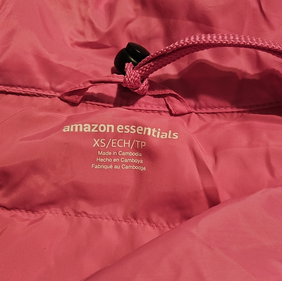 Girls puffy jacket pink xs - Picture 7 of 10